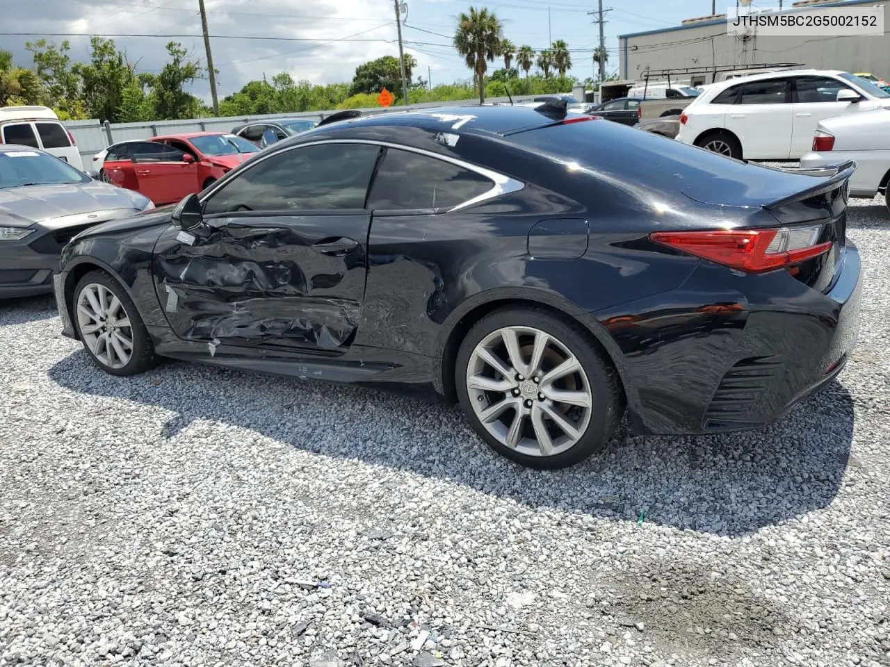 2016 Lexus Rc 300 VIN: JTHSM5BC2G5002152 Lot: 62903985