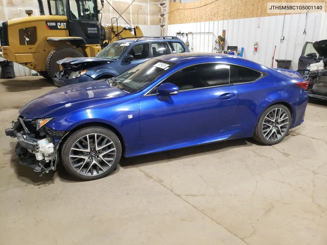 2016 Lexus Rc 300 VIN: JTHSM5BC1G5001140 Lot: 63459335