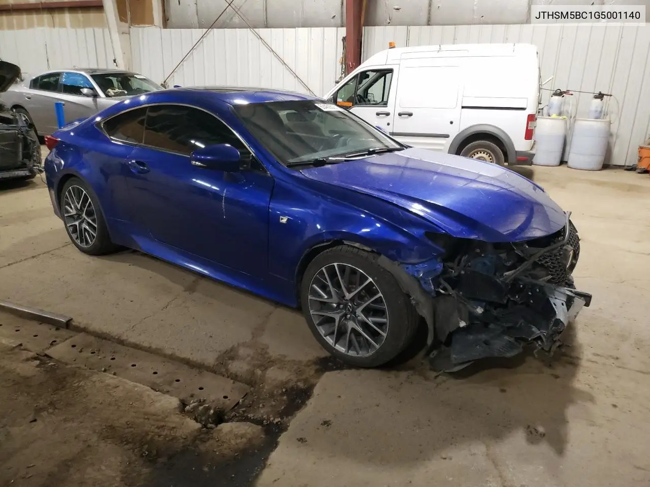 2016 Lexus Rc 300 VIN: JTHSM5BC1G5001140 Lot: 63459335