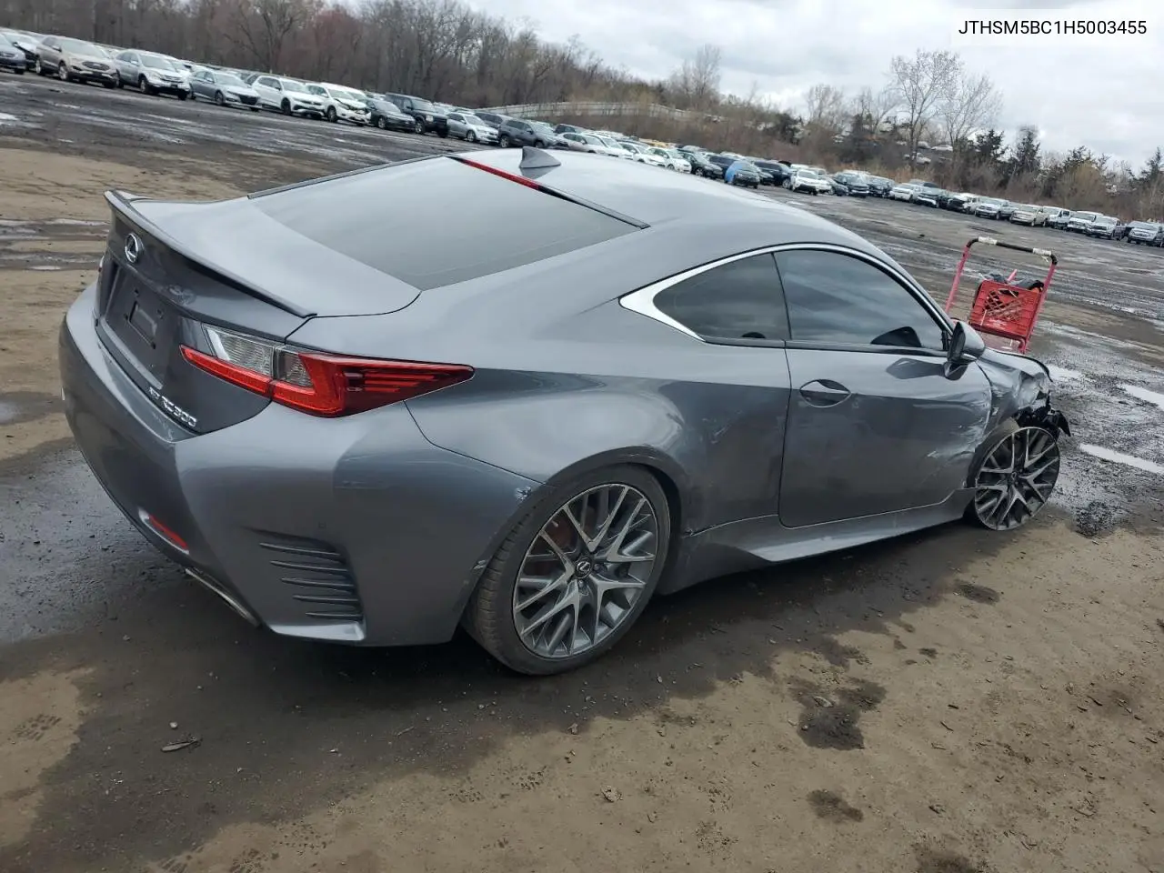 2017 Lexus Rc 300 VIN: JTHSM5BC1H5003455 Lot: 52736165