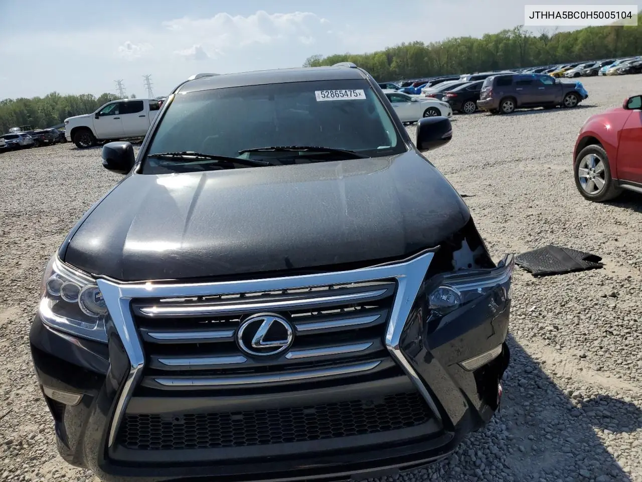 2017 Lexus Rc 200T VIN: JTHHA5BC0H5005104 Lot: 52865475