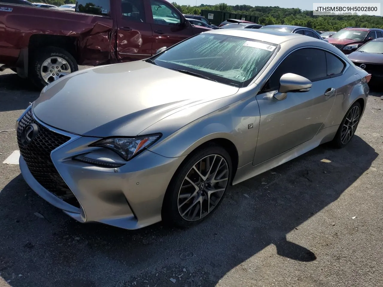 2017 Lexus Rc 300 VIN: JTHSM5BC9H5002800 Lot: 55964014