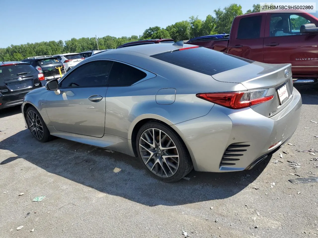 2017 Lexus Rc 300 VIN: JTHSM5BC9H5002800 Lot: 55964014