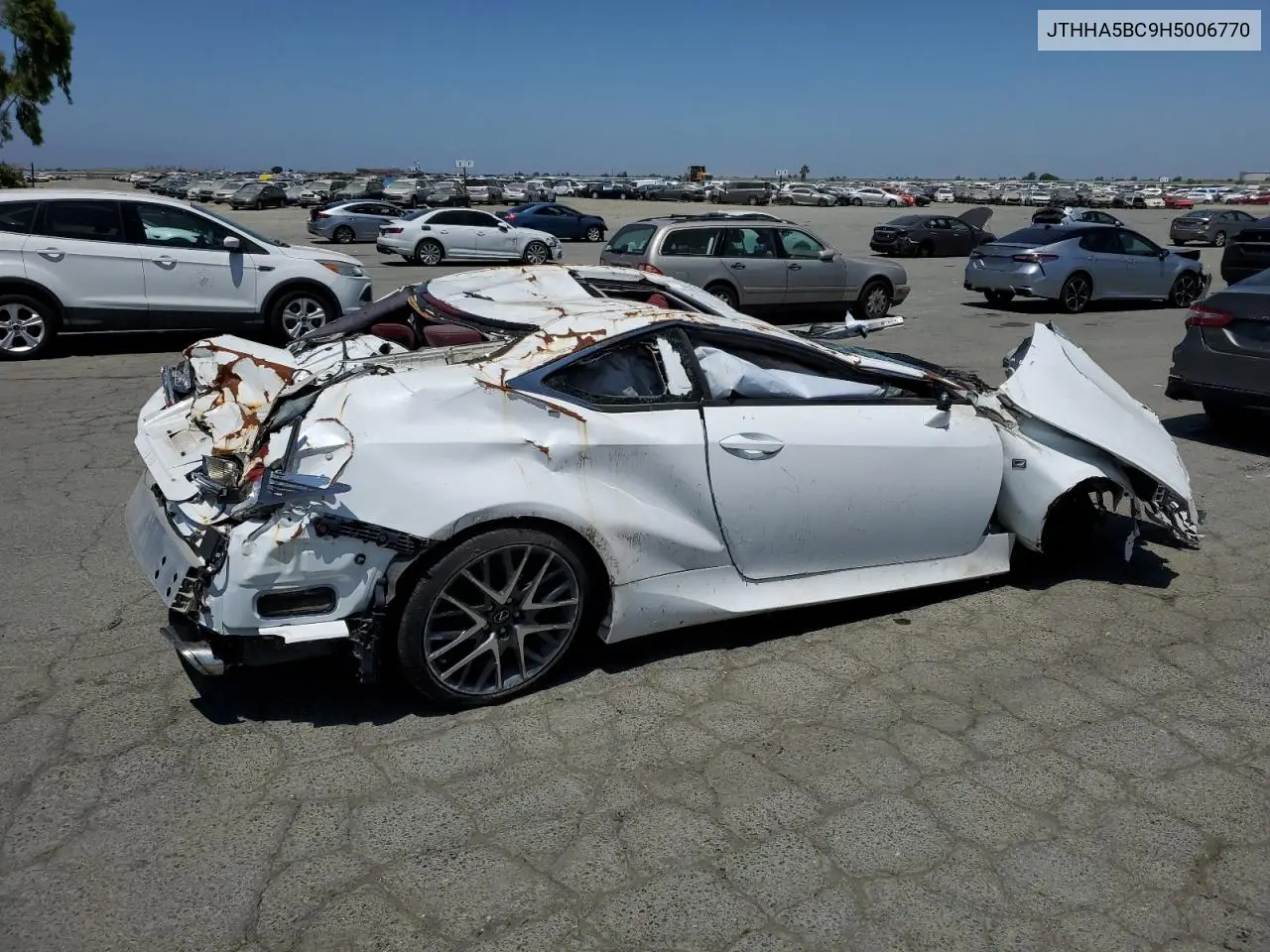 2017 Lexus Rc 200T VIN: JTHHA5BC9H5006770 Lot: 57962435