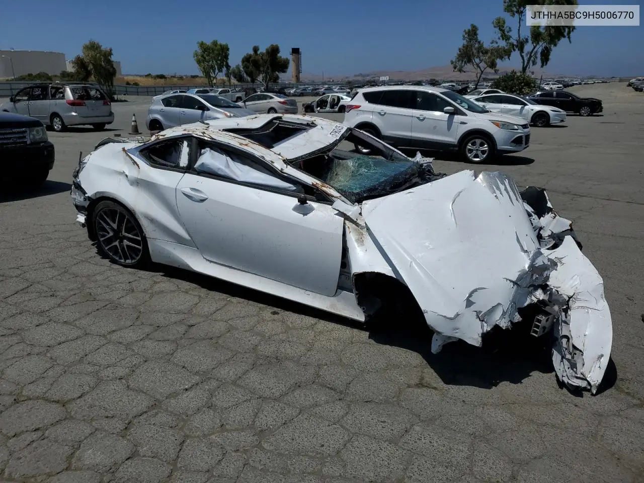 2017 Lexus Rc 200T VIN: JTHHA5BC9H5006770 Lot: 57962435