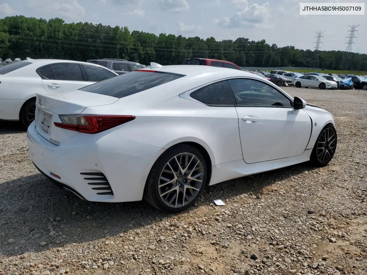 2017 Lexus Rc 200T VIN: JTHHA5BC9H5007109 Lot: 60424705