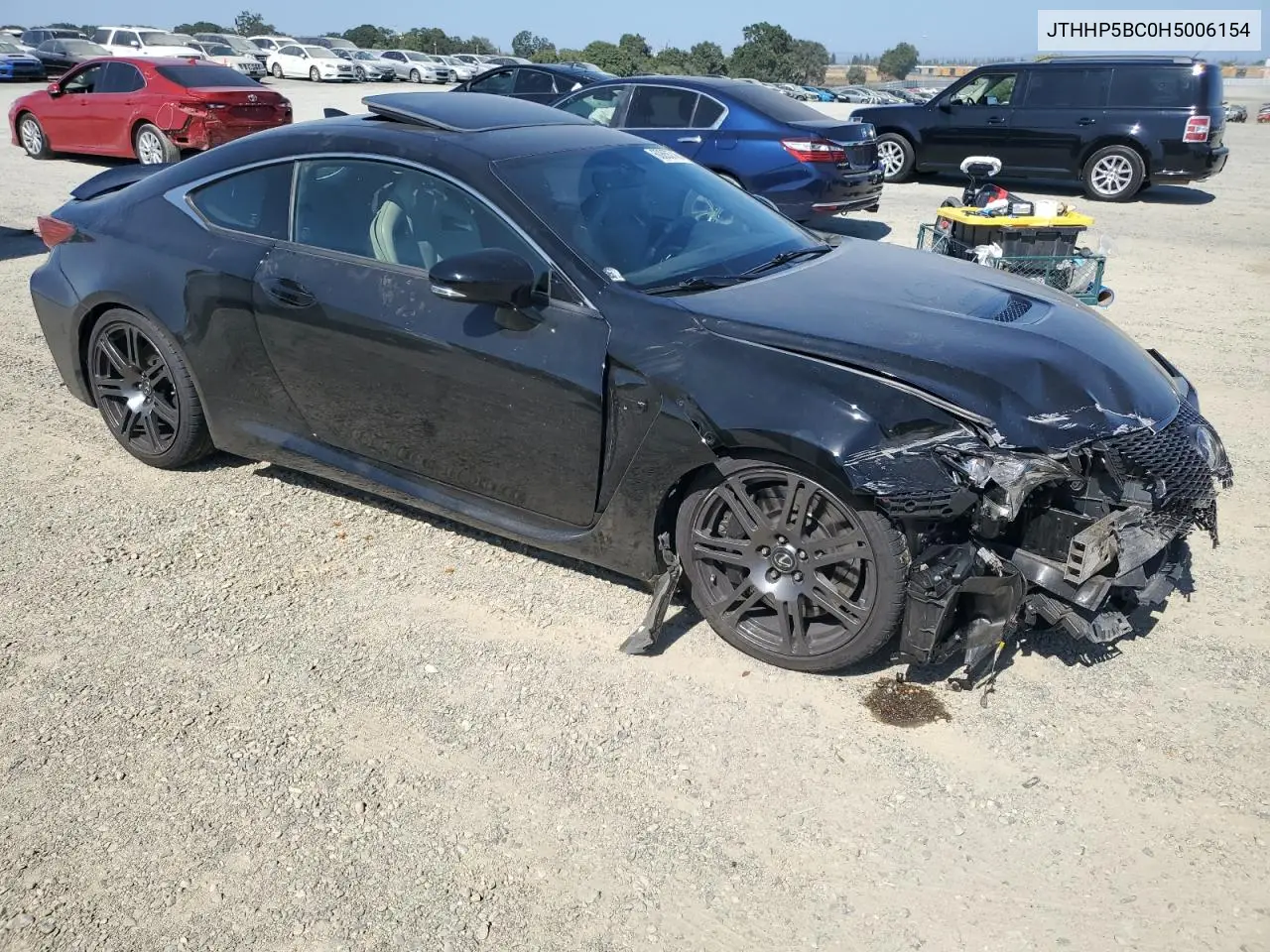 2017 Lexus Rc-F VIN: JTHHP5BC0H5006154 Lot: 60855745