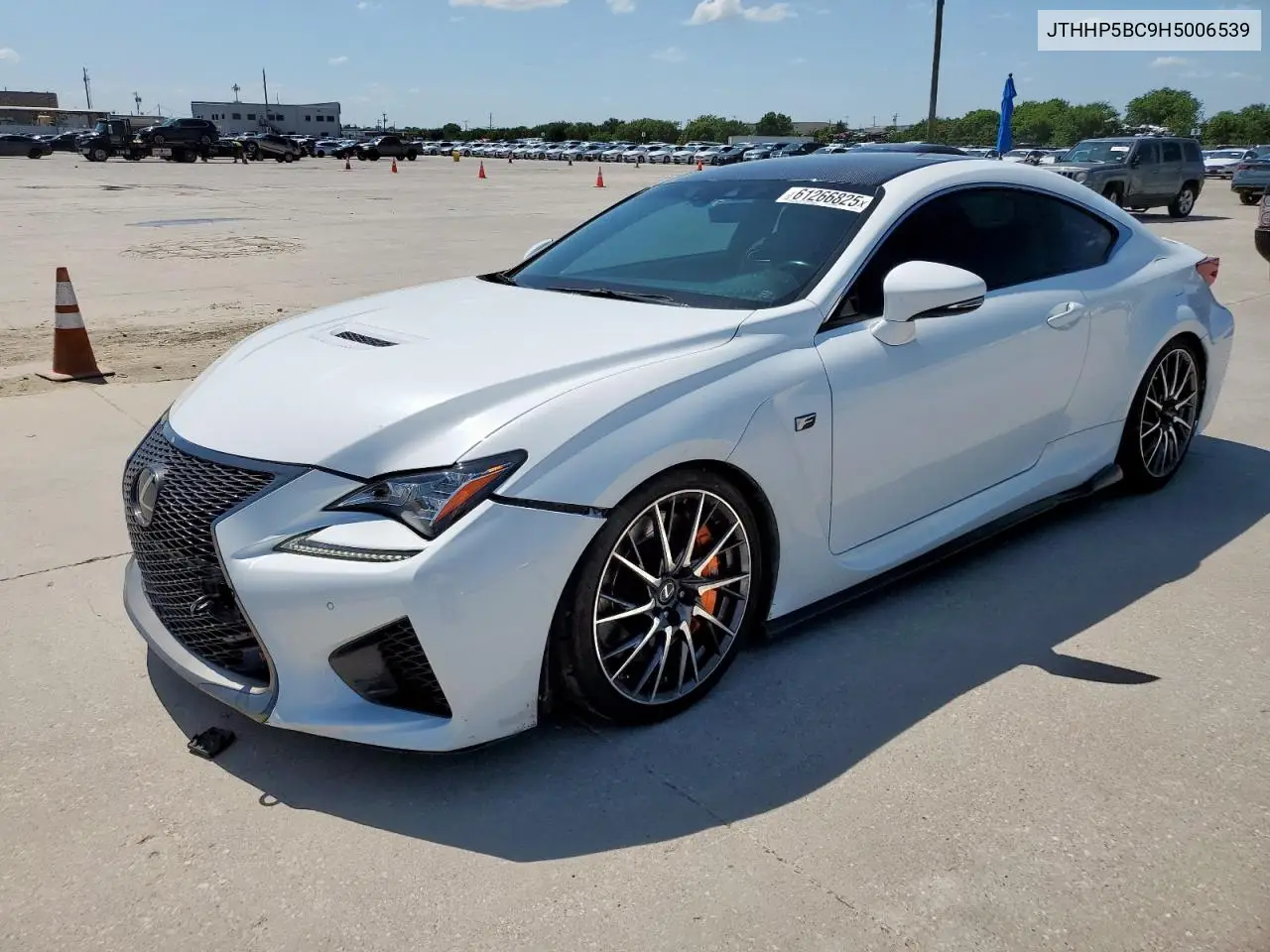 2017 Lexus Rc-F VIN: JTHHP5BC9H5006539 Lot: 61266825