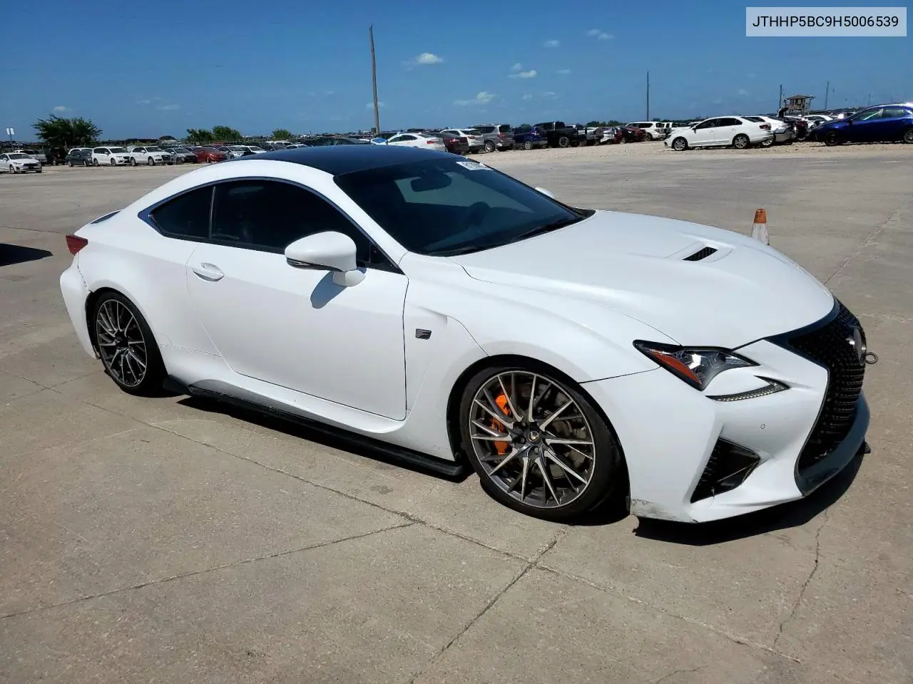 2017 Lexus Rc-F VIN: JTHHP5BC9H5006539 Lot: 61266825