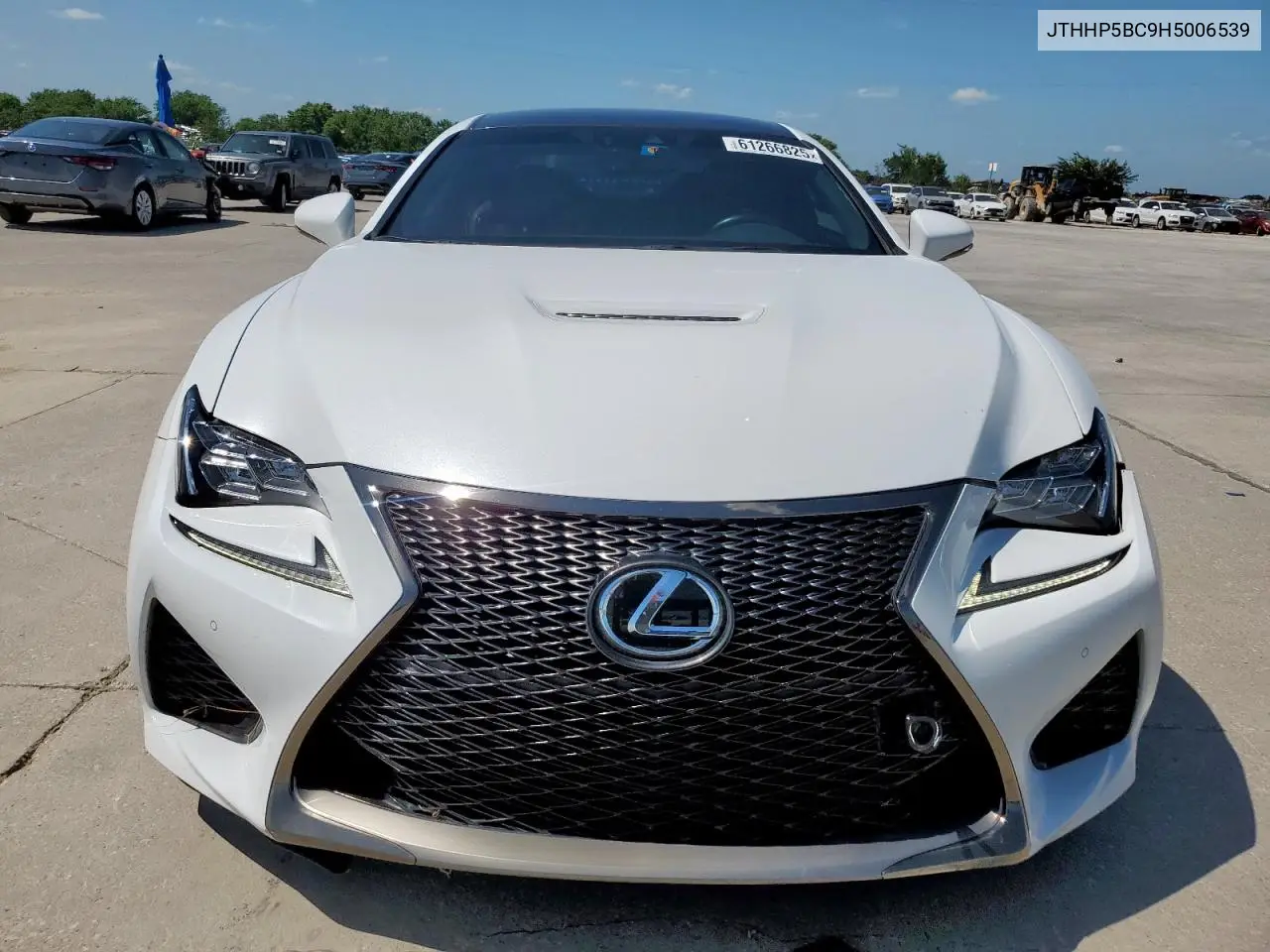 2017 Lexus Rc-F VIN: JTHHP5BC9H5006539 Lot: 61266825