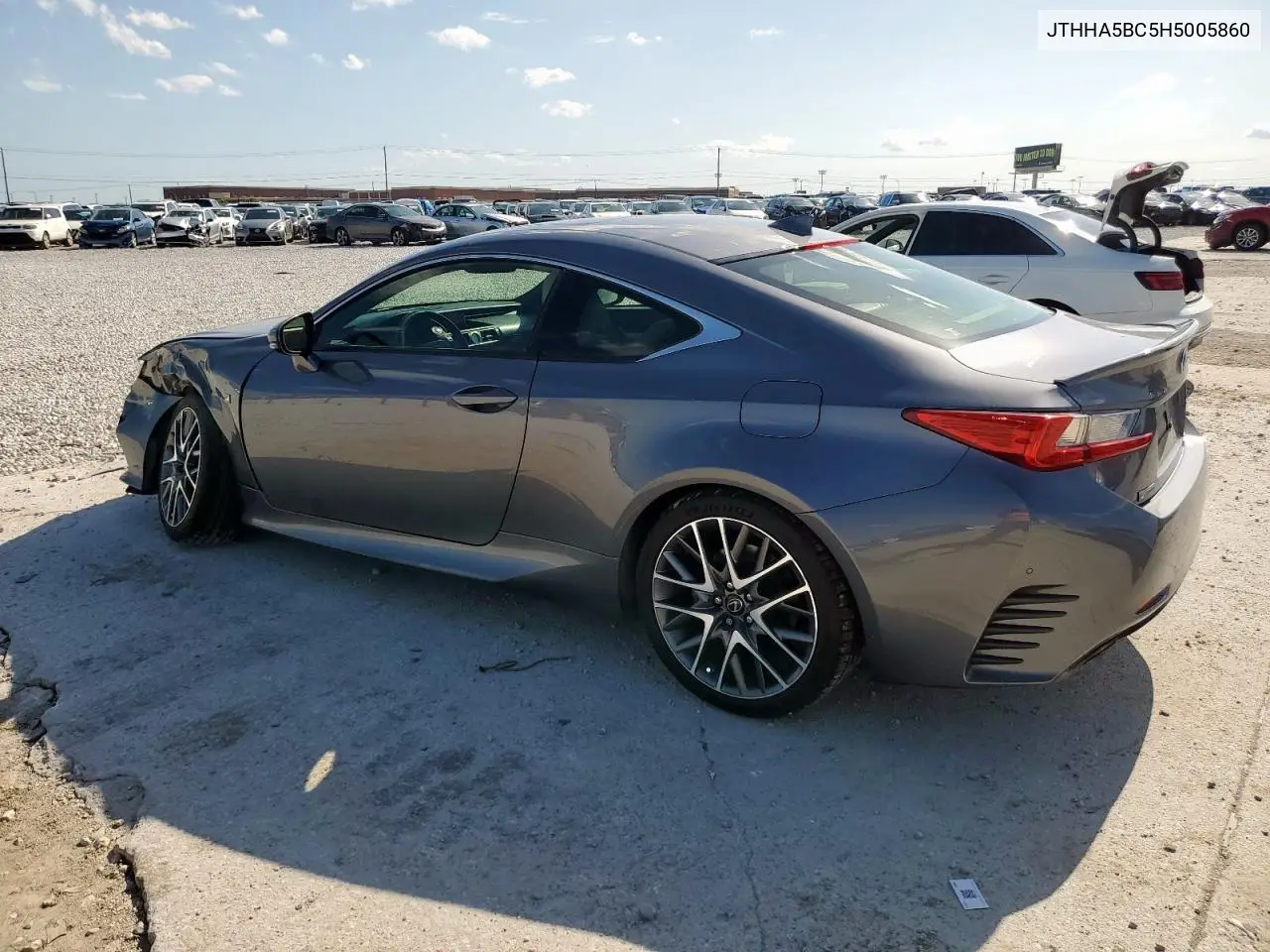 2017 Lexus Rc 200T VIN: JTHHA5BC5H5005860 Lot: 61528505