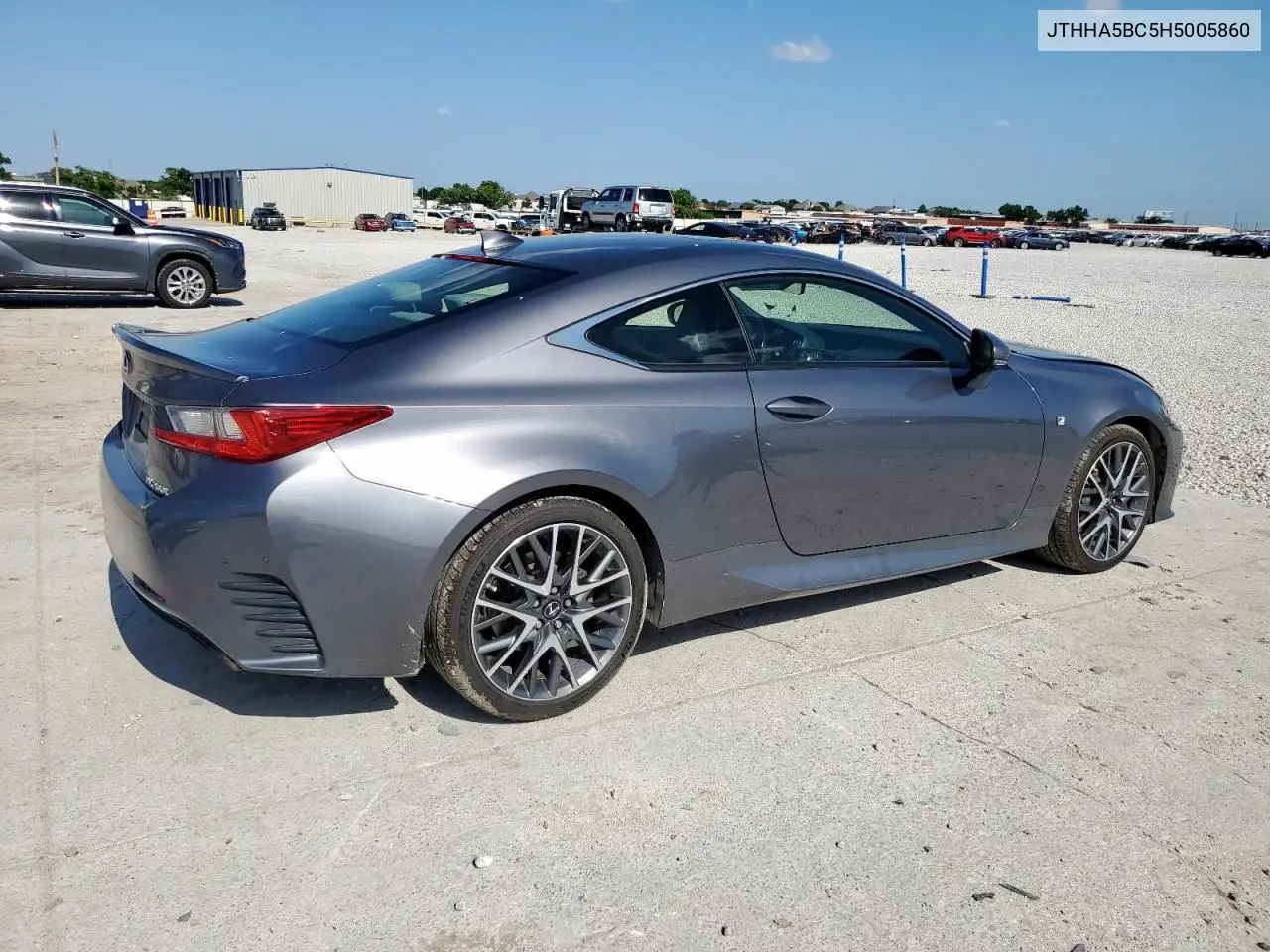 2017 Lexus Rc 200T VIN: JTHHA5BC5H5005860 Lot: 61528505