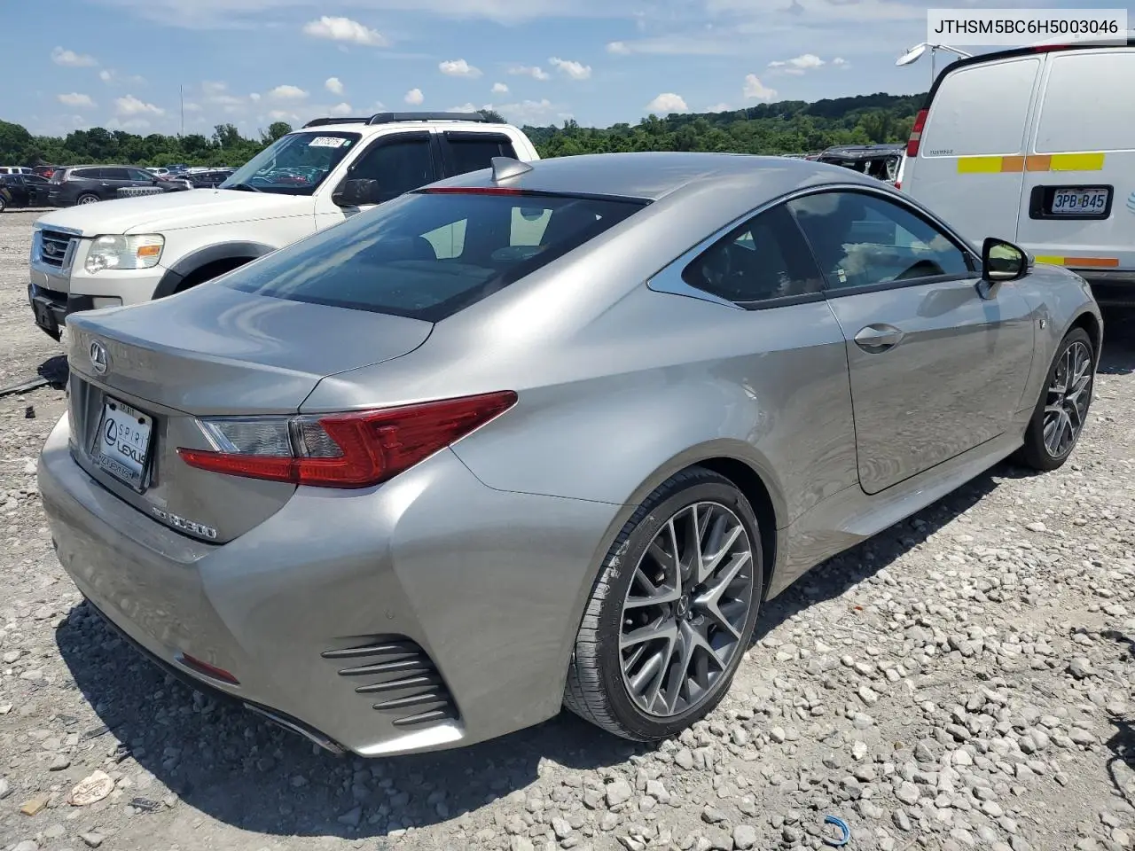 2017 Lexus Rc 300 VIN: JTHSM5BC6H5003046 Lot: 62420555