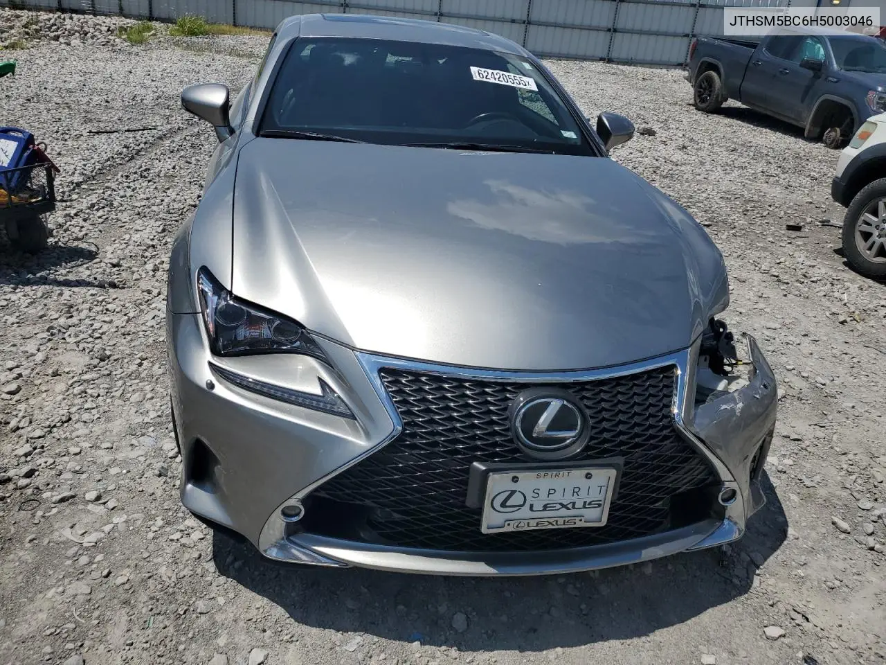 2017 Lexus Rc 300 VIN: JTHSM5BC6H5003046 Lot: 62420555