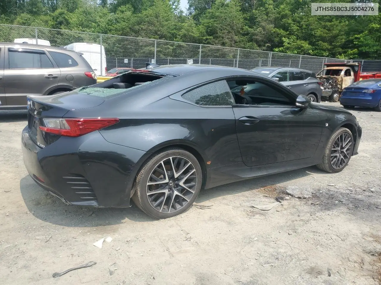 2018 Lexus Rc 300 VIN: JTHS85BC3J5004276 Lot: 58924685