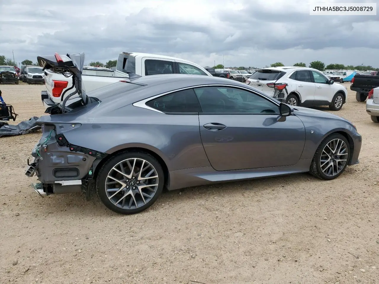 2018 Lexus Rc 300 VIN: JTHHA5BC3J5008729 Lot: 61032285
