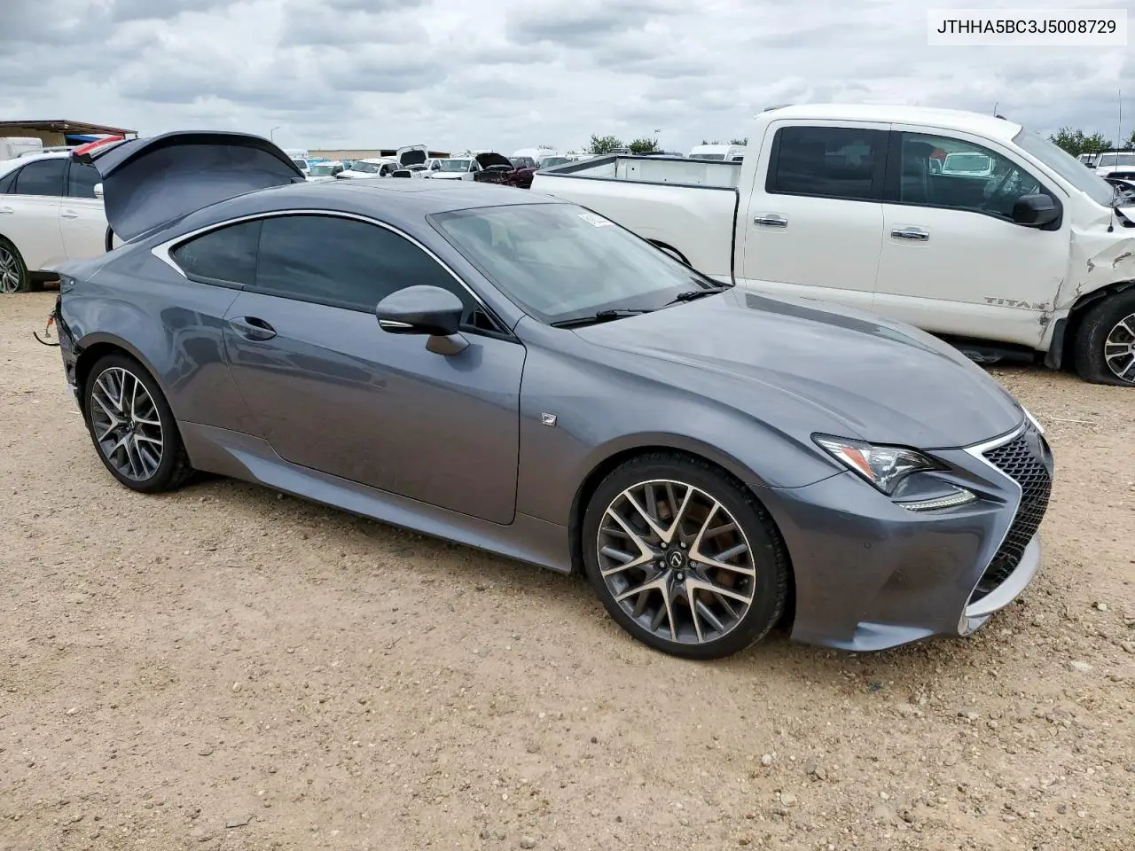 2018 Lexus Rc 300 VIN: JTHHA5BC3J5008729 Lot: 61032285