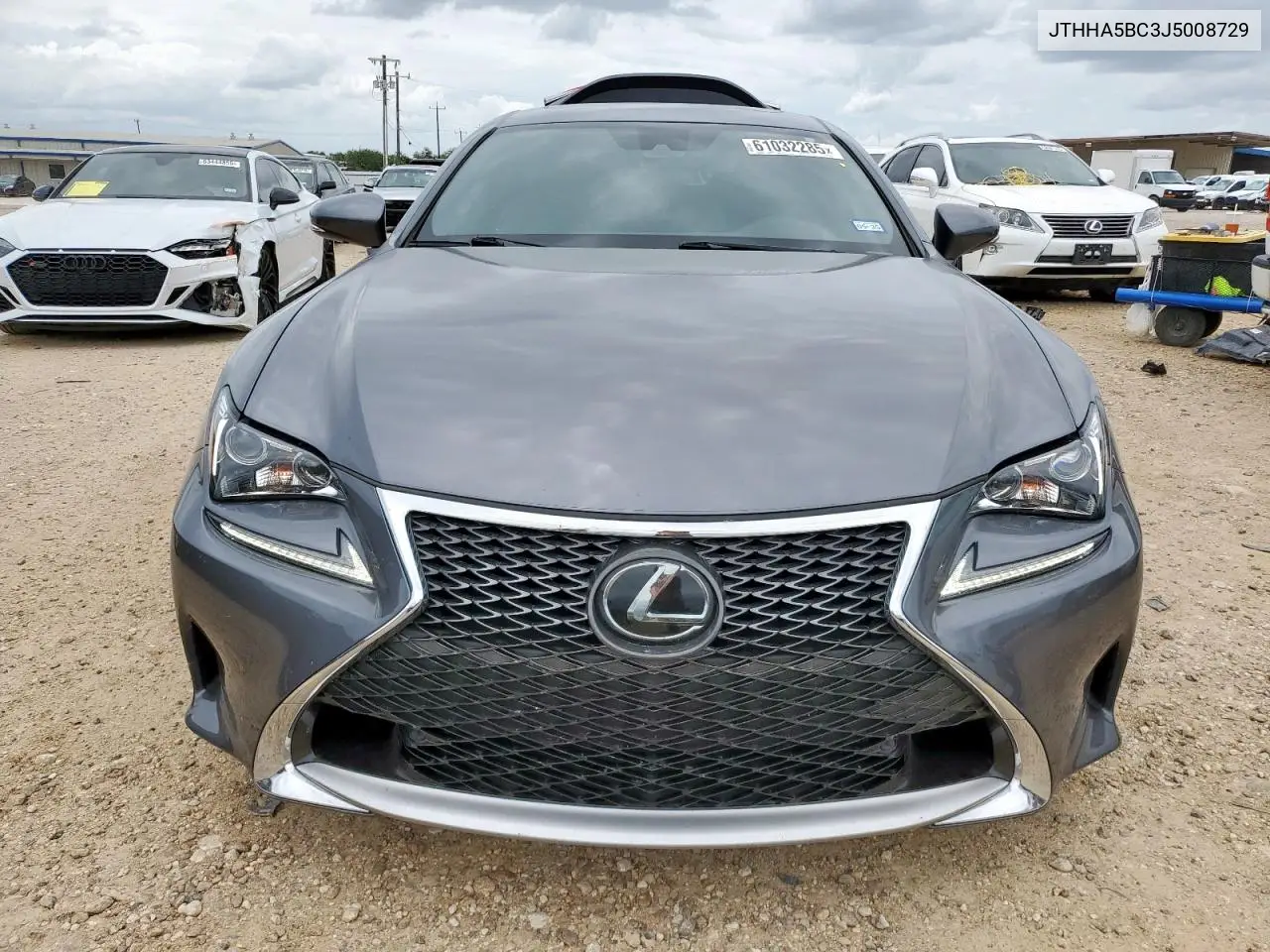 2018 Lexus Rc 300 VIN: JTHHA5BC3J5008729 Lot: 61032285