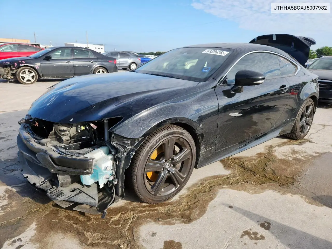 2018 Lexus Rc 300 VIN: JTHHA5BCXJ5007982 Lot: 61306655