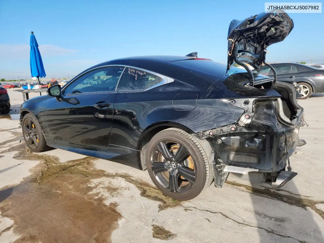 2018 Lexus Rc 300 VIN: JTHHA5BCXJ5007982 Lot: 61306655