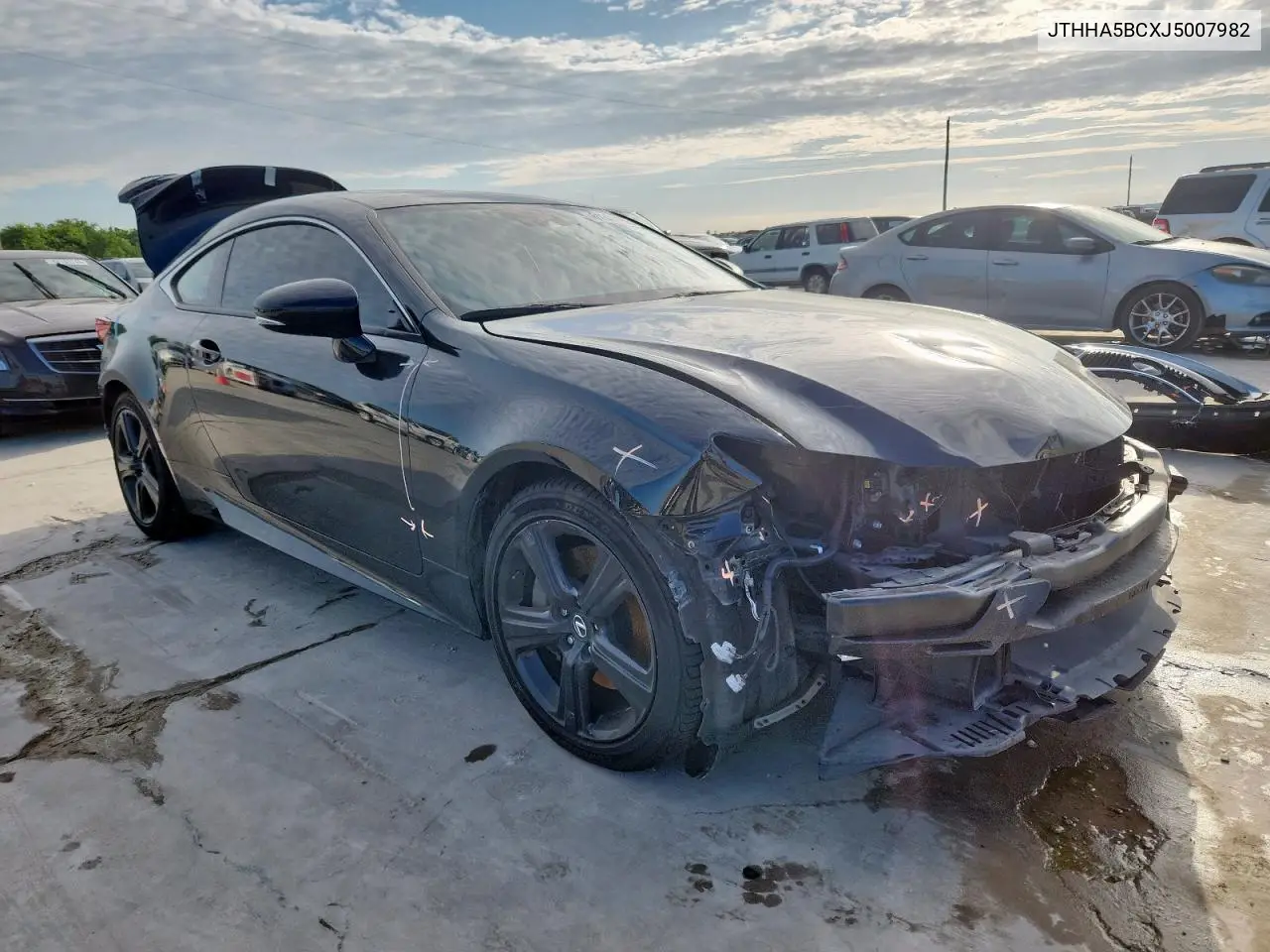 2018 Lexus Rc 300 VIN: JTHHA5BCXJ5007982 Lot: 61306655