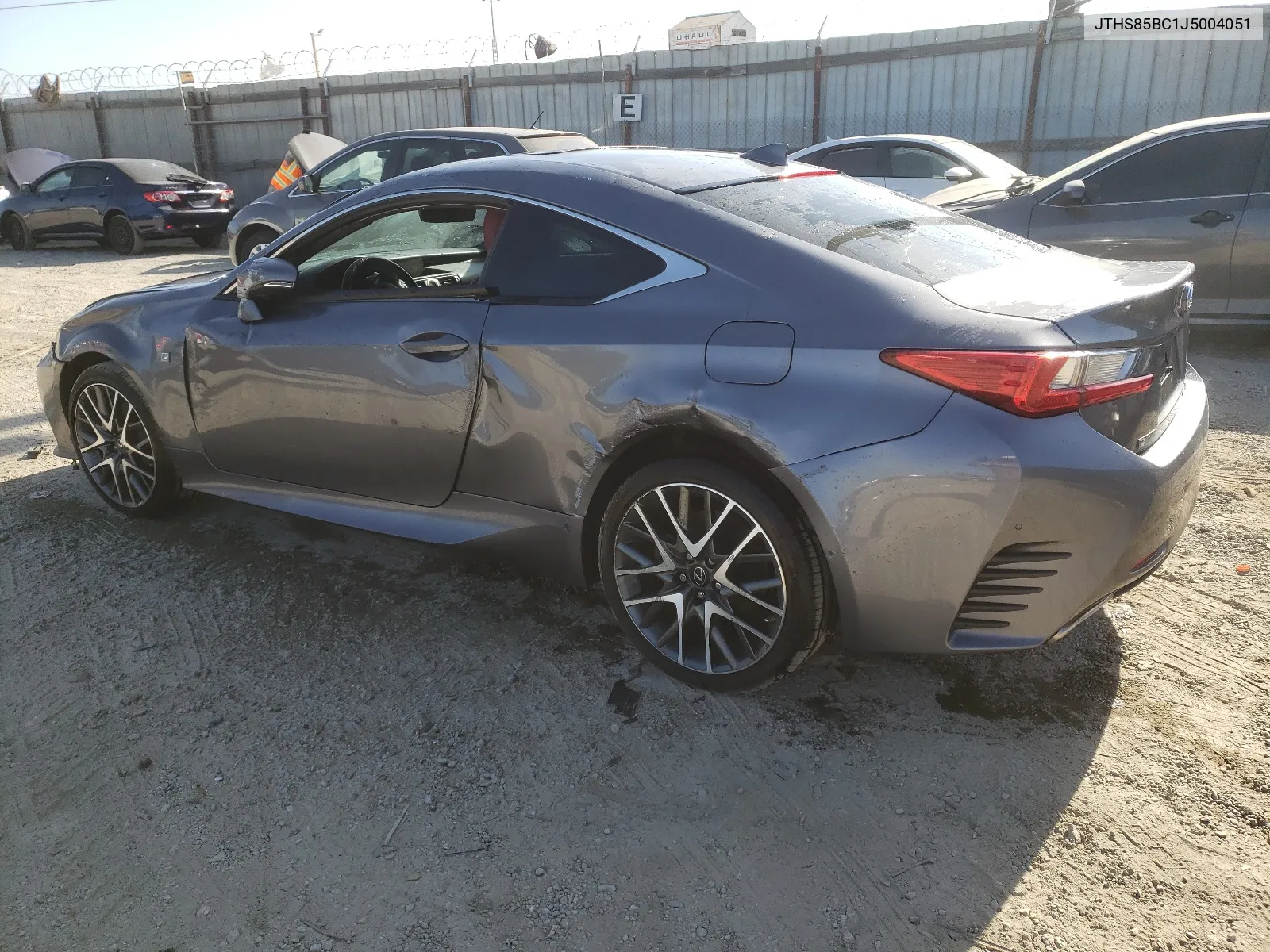 2018 Lexus Rc 300 VIN: JTHS85BC1J5004051 Lot: 67704854