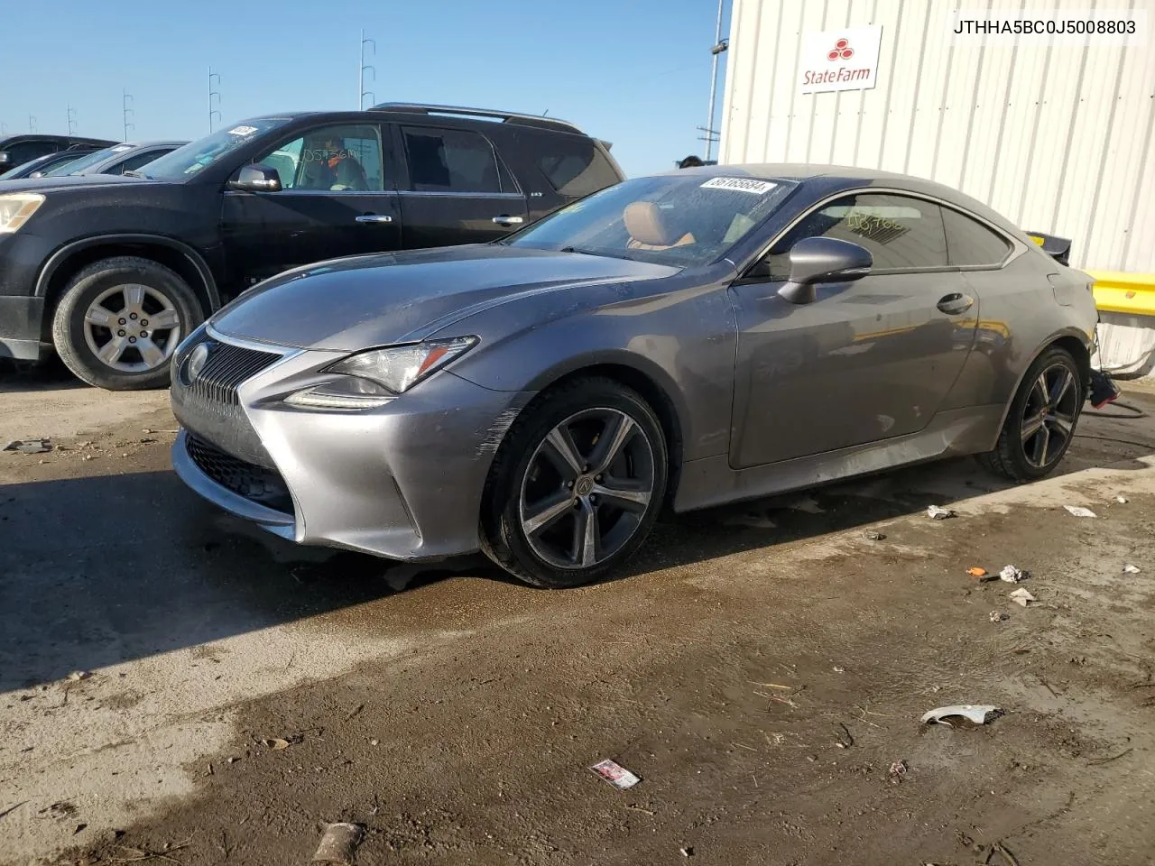 2018 Lexus Rc 300 VIN: JTHHA5BC0J5008803 Lot: 86165684