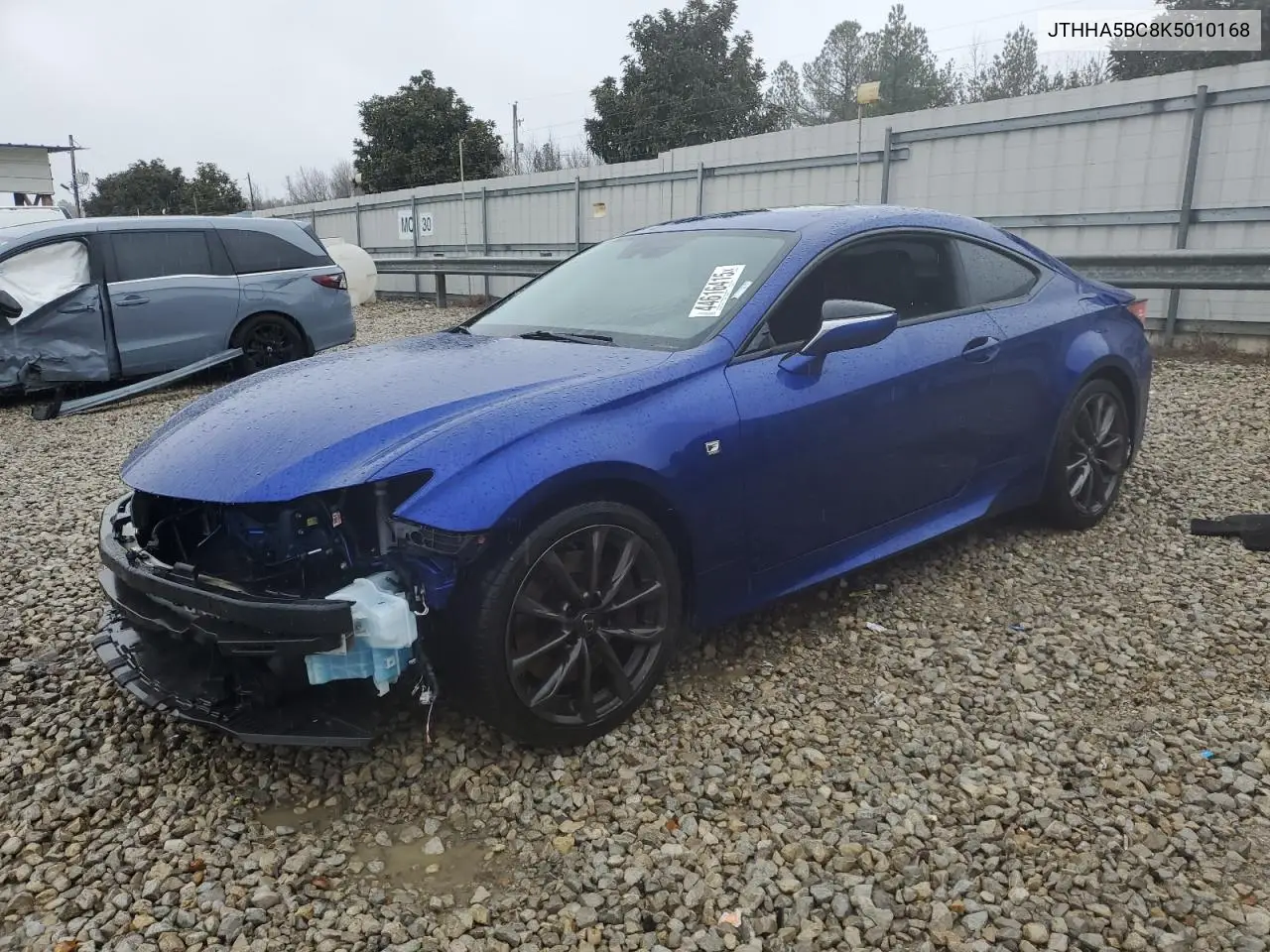 2019 Lexus Rc 300 VIN: JTHHA5BC8K5010168 Lot: 44616415