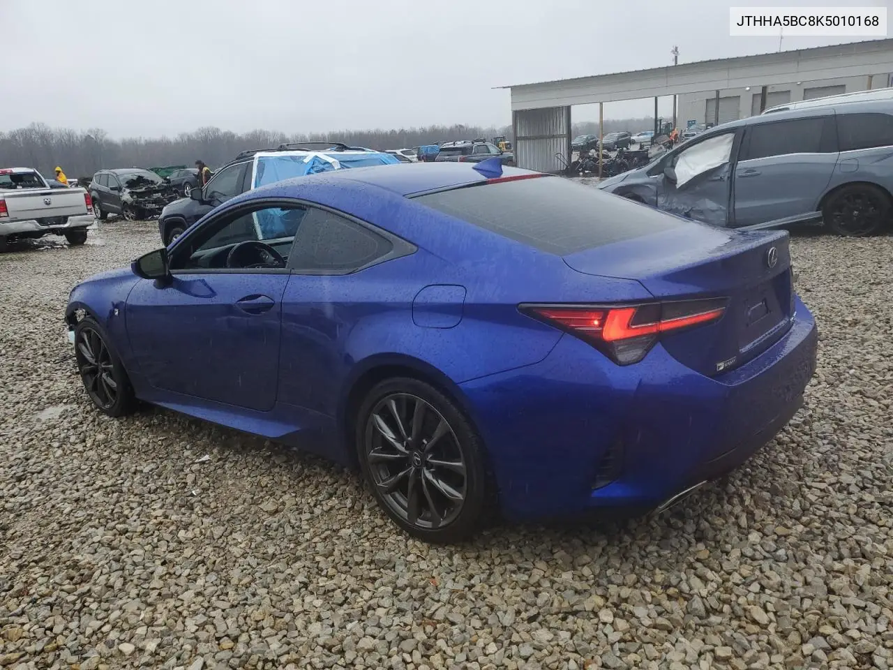 2019 Lexus Rc 300 VIN: JTHHA5BC8K5010168 Lot: 44616415