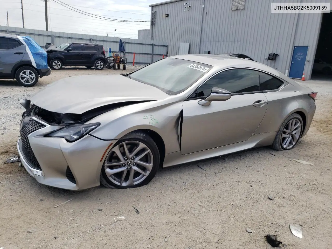 2019 Lexus Rc 300 VIN: JTHHA5BC2K5009159 Lot: 54554875