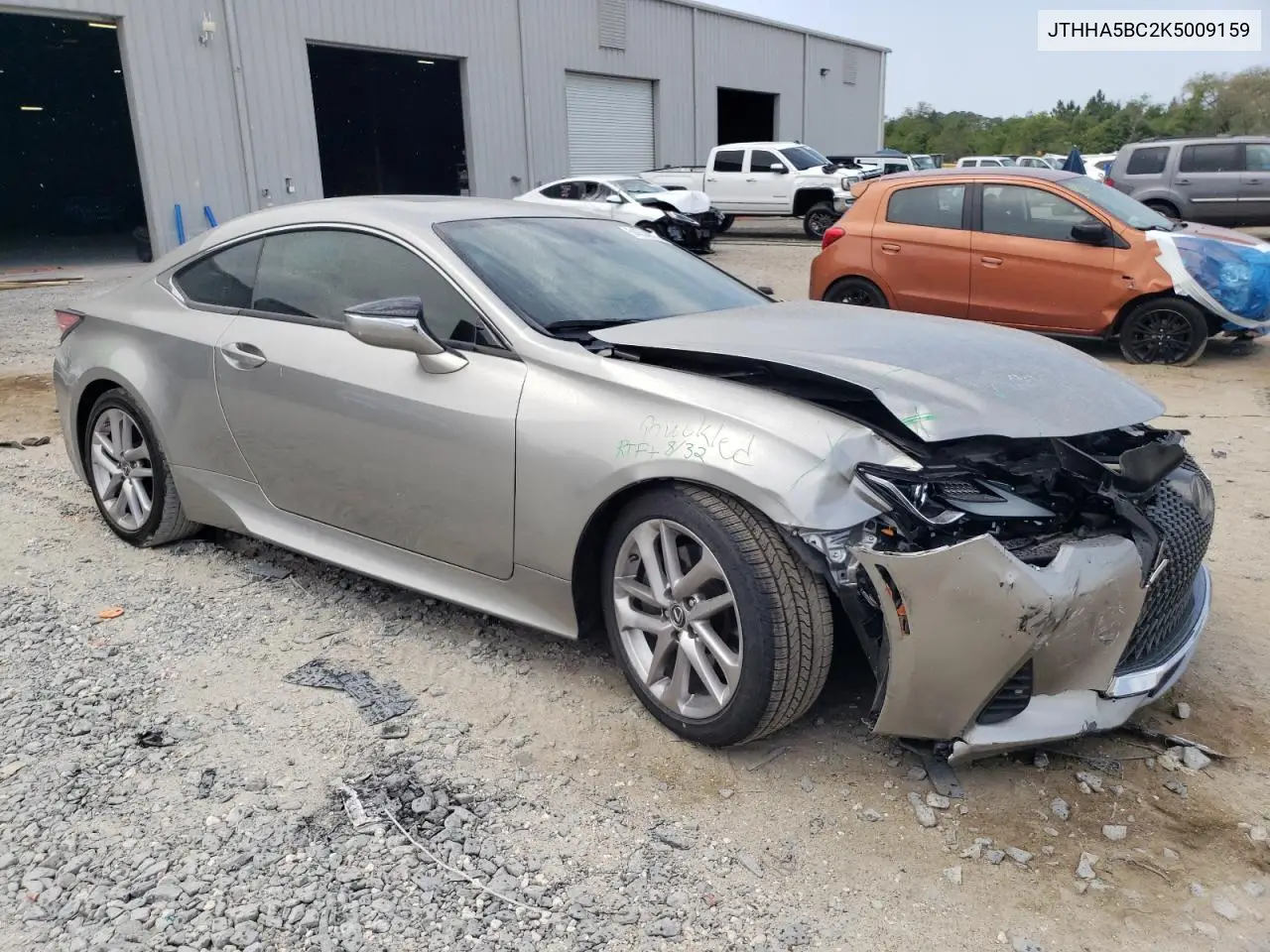 2019 Lexus Rc 300 VIN: JTHHA5BC2K5009159 Lot: 54554875