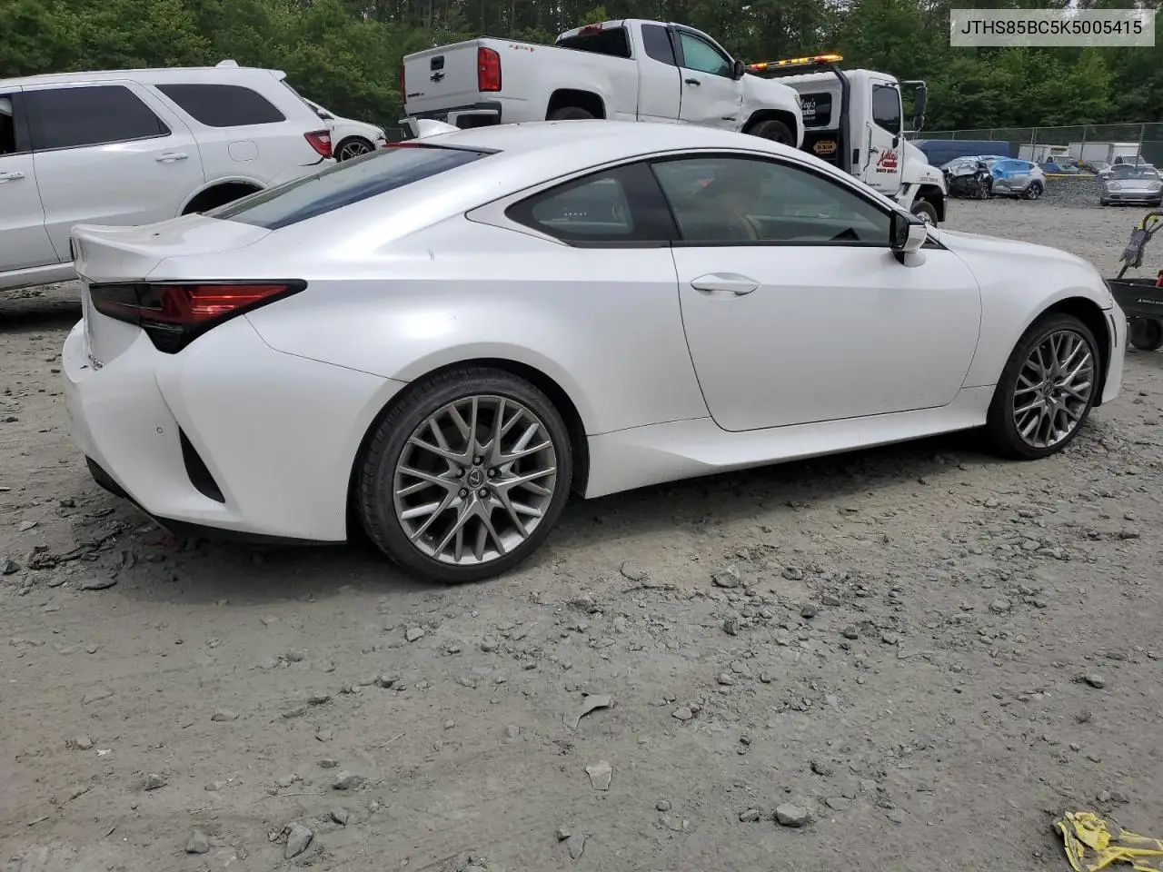 2019 Lexus Rc 300 VIN: JTHS85BC5K5005415 Lot: 57574685