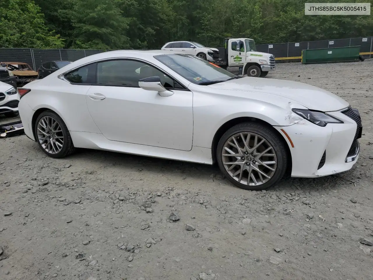 2019 Lexus Rc 300 VIN: JTHS85BC5K5005415 Lot: 57574685
