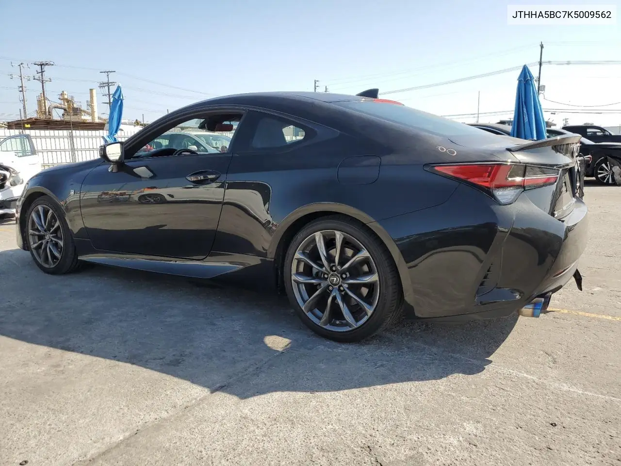 2019 Lexus Rc 300 VIN: JTHHA5BC7K5009562 Lot: 61966365