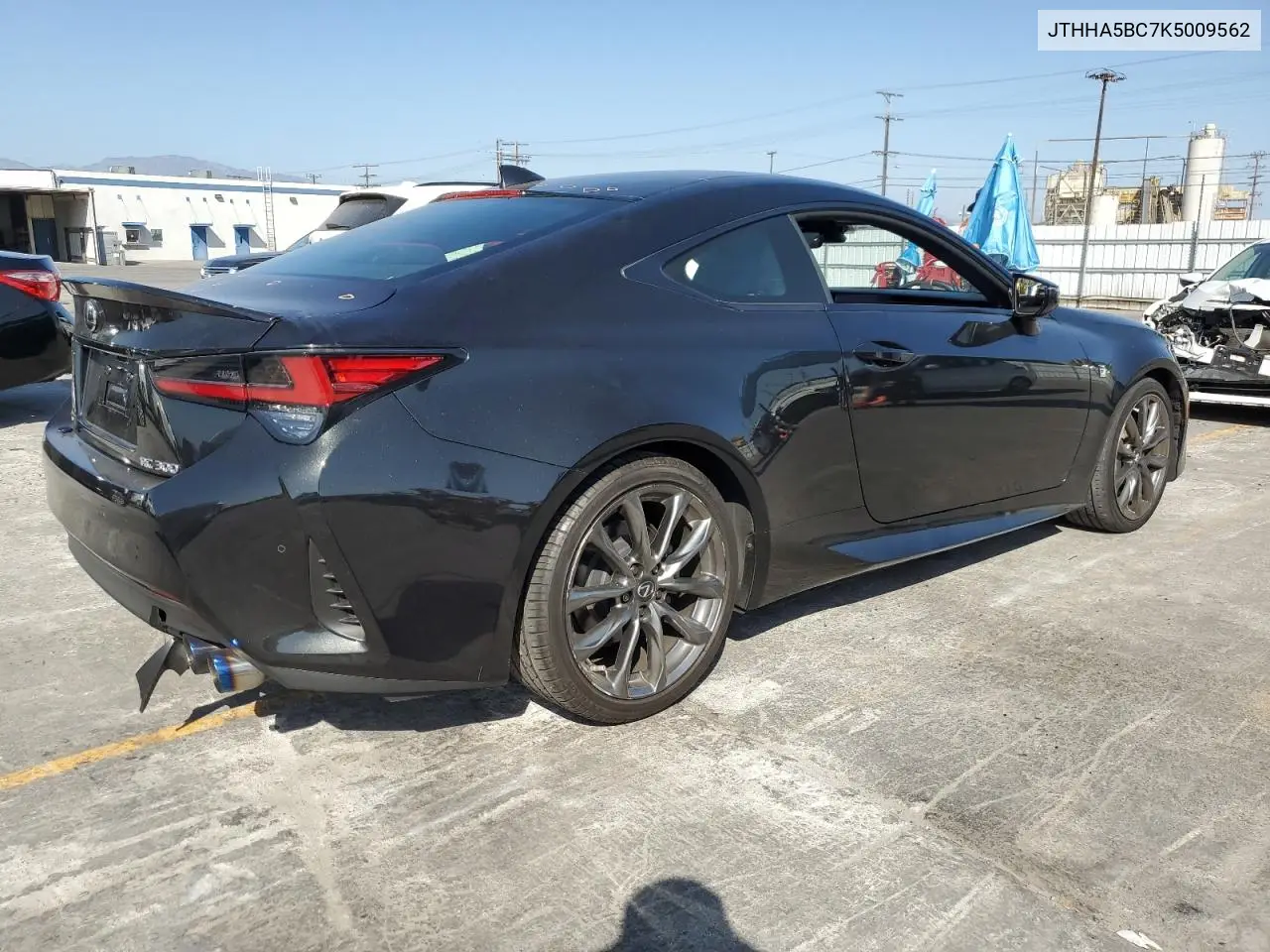 2019 Lexus Rc 300 VIN: JTHHA5BC7K5009562 Lot: 61966365