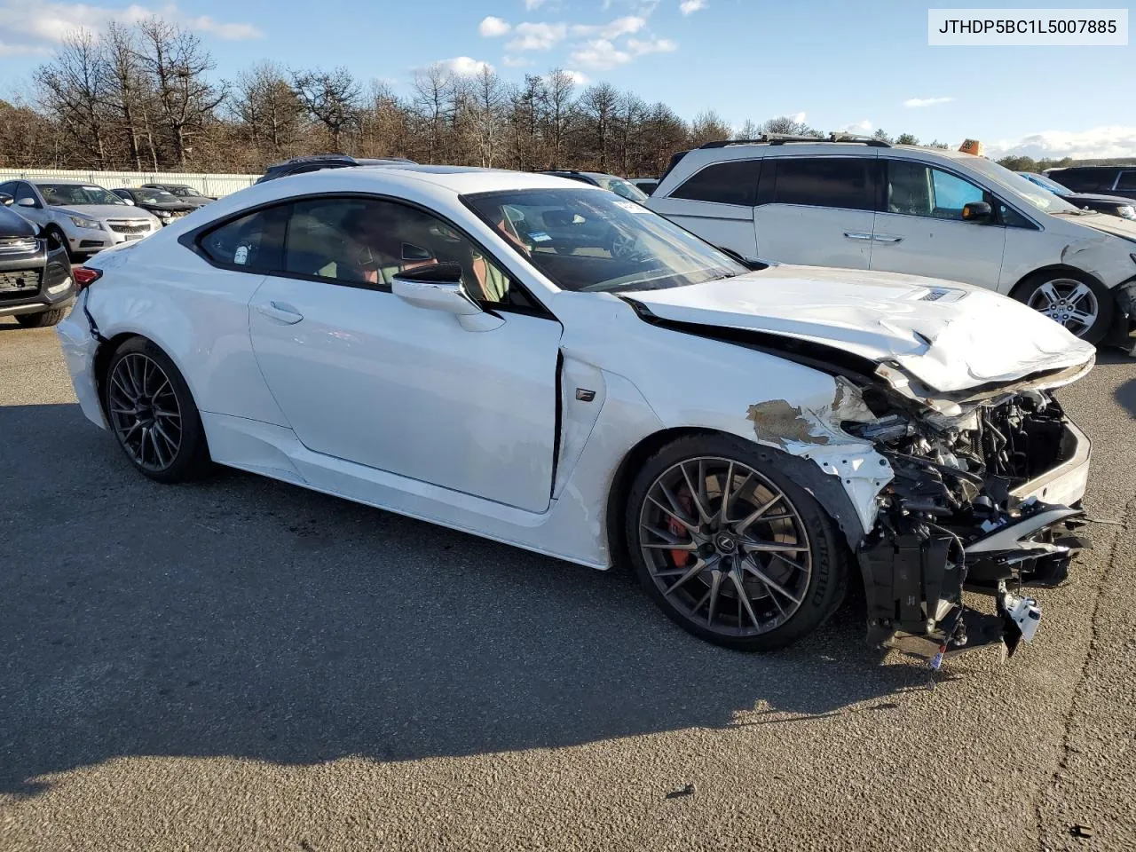 2020 Lexus Rc-F VIN: JTHDP5BC1L5007885 Lot: 41475365
