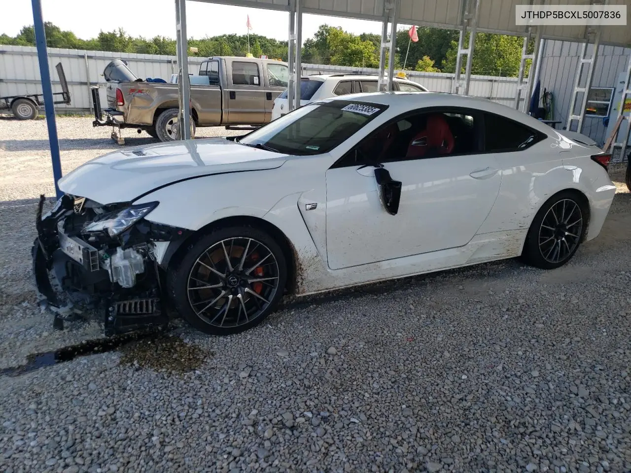 2020 Lexus Rc-F VIN: JTHDP5BCXL5007836 Lot: 60625385