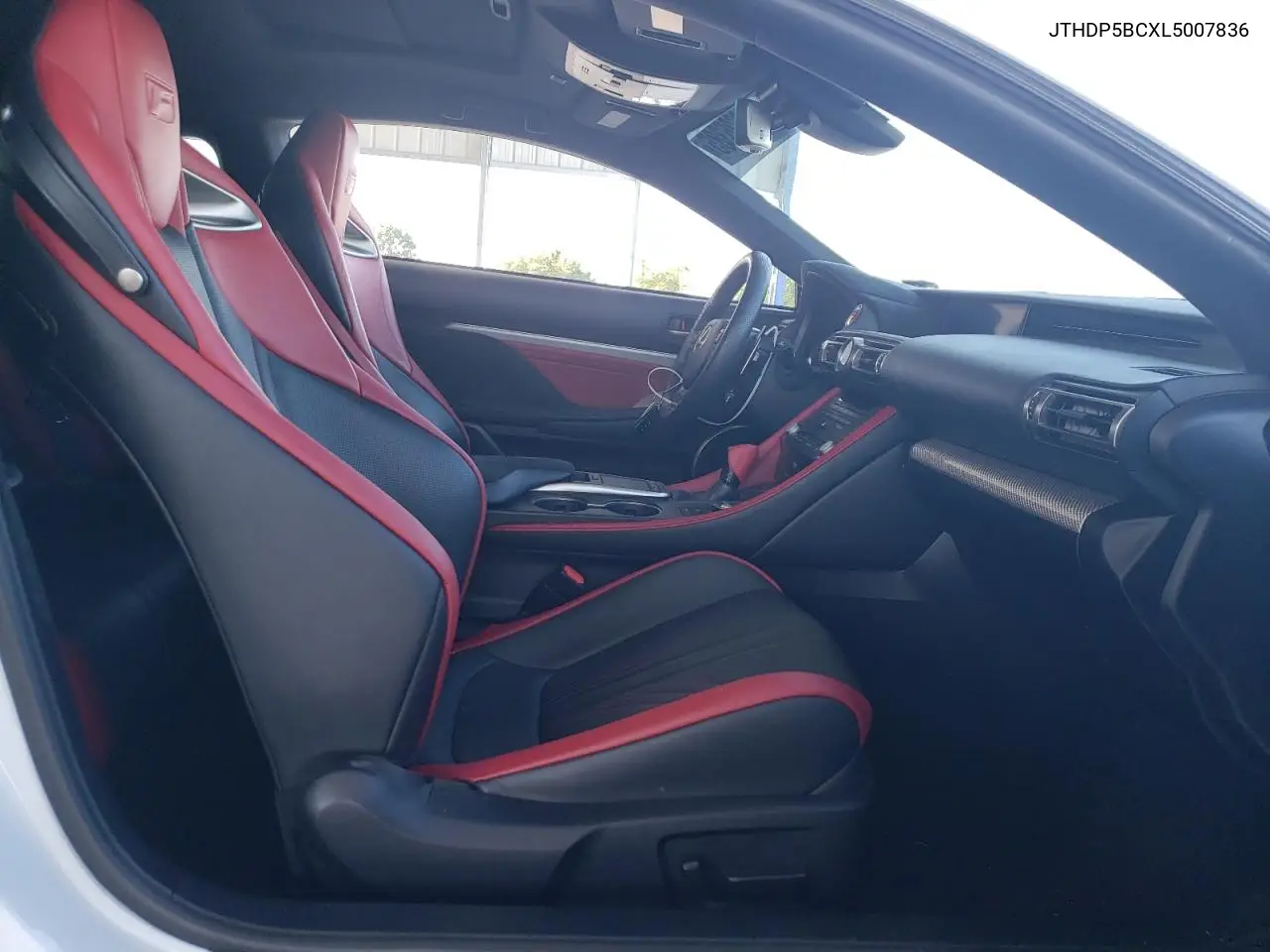 2020 Lexus Rc-F VIN: JTHDP5BCXL5007836 Lot: 60625385