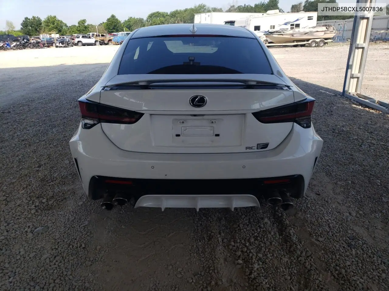 2020 Lexus Rc-F VIN: JTHDP5BCXL5007836 Lot: 60625385