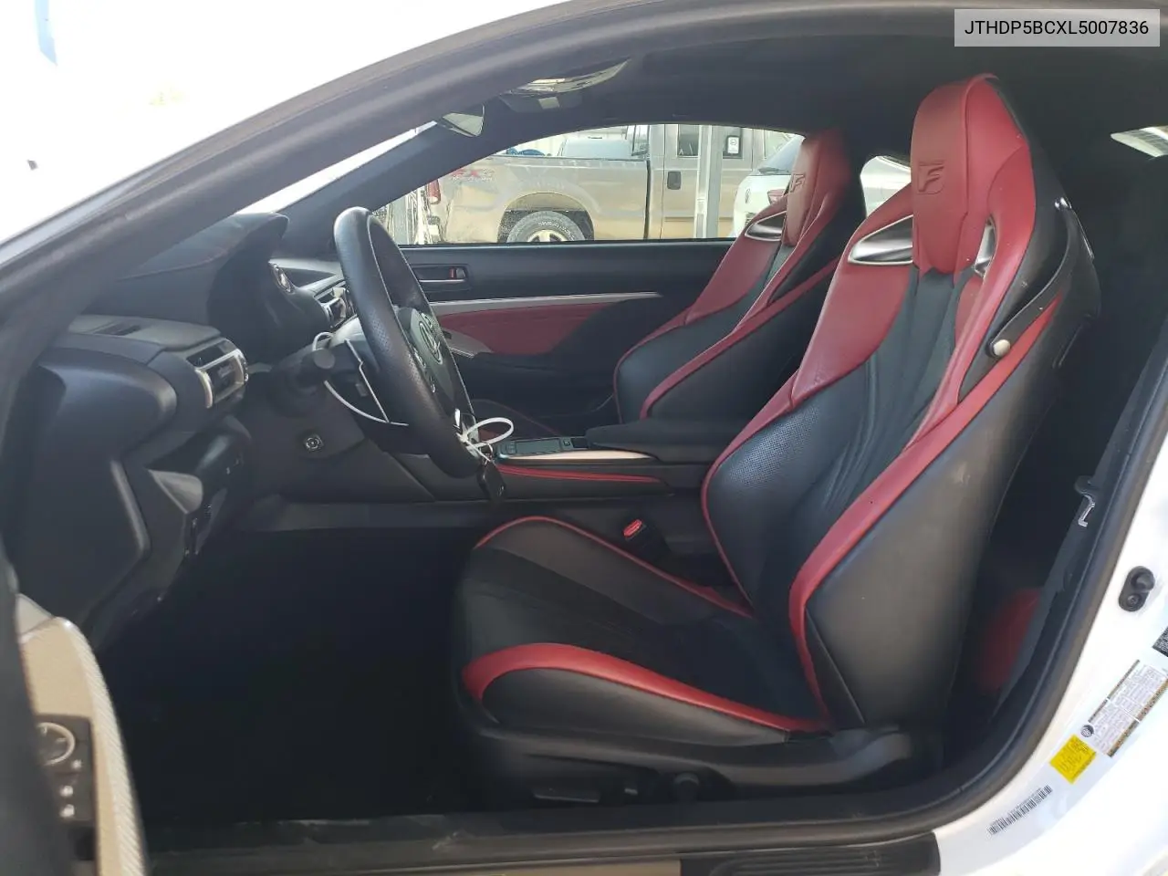2020 Lexus Rc-F VIN: JTHDP5BCXL5007836 Lot: 60625385