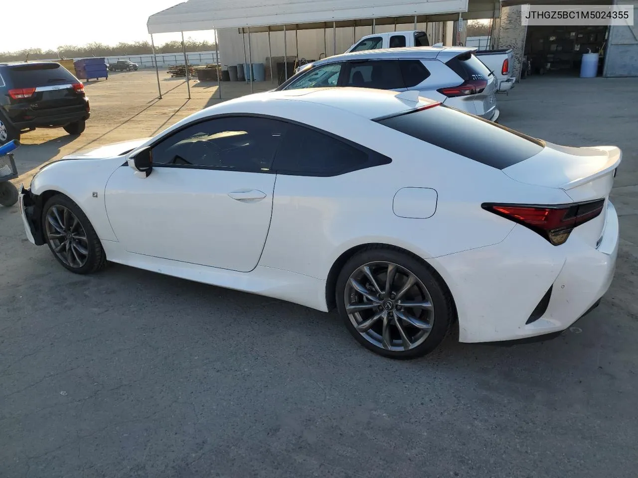2021 Lexus Rc 350 Base VIN: JTHGZ5BC1M5024355 Lot: 41911665