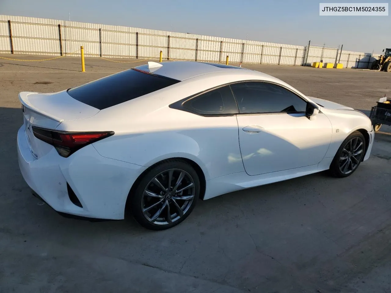 2021 Lexus Rc 350 Base VIN: JTHGZ5BC1M5024355 Lot: 41911665