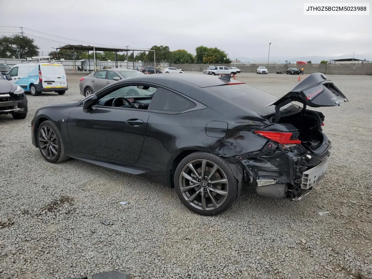 2021 Lexus Rc 350 Base VIN: JTHGZ5BC2M5023988 Lot: 62195695