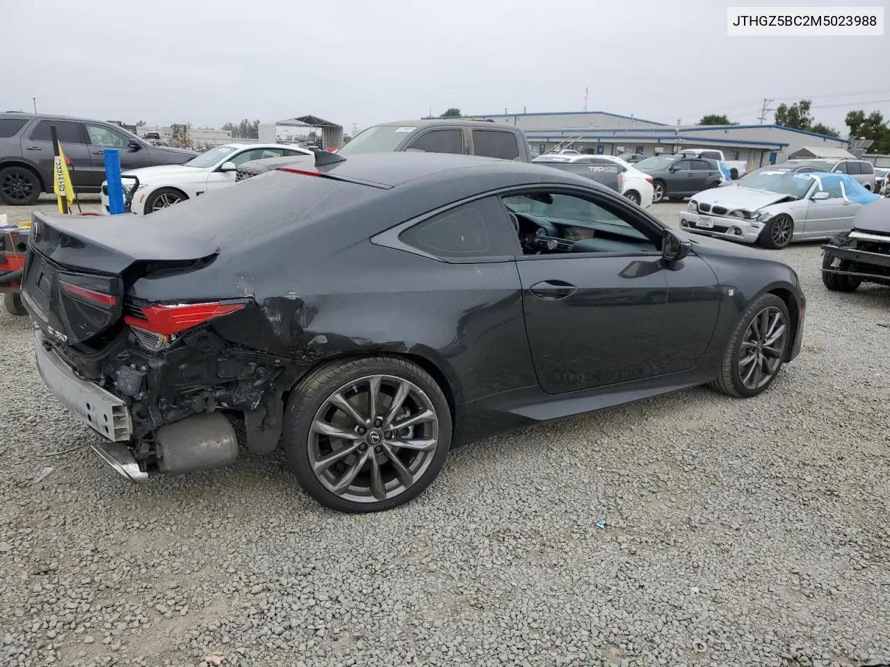 2021 Lexus Rc 350 Base VIN: JTHGZ5BC2M5023988 Lot: 62195695