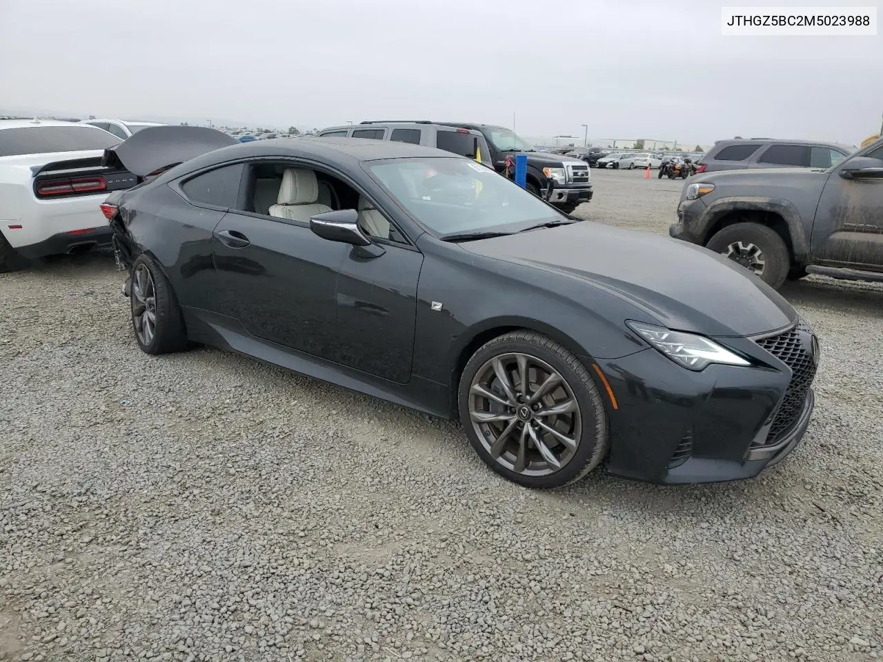 2021 Lexus Rc 350 Base VIN: JTHGZ5BC2M5023988 Lot: 62195695