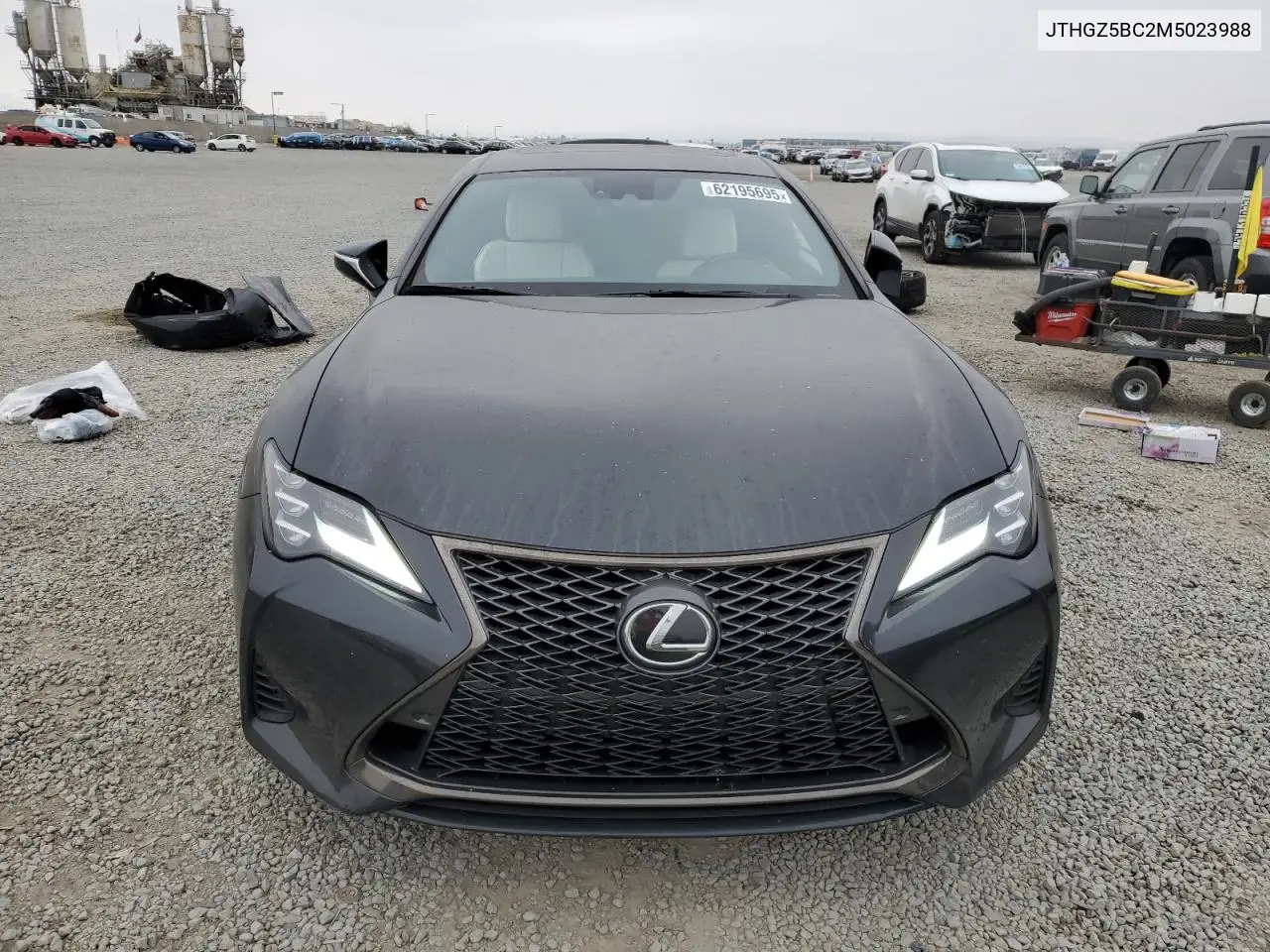 2021 Lexus Rc 350 Base VIN: JTHGZ5BC2M5023988 Lot: 62195695