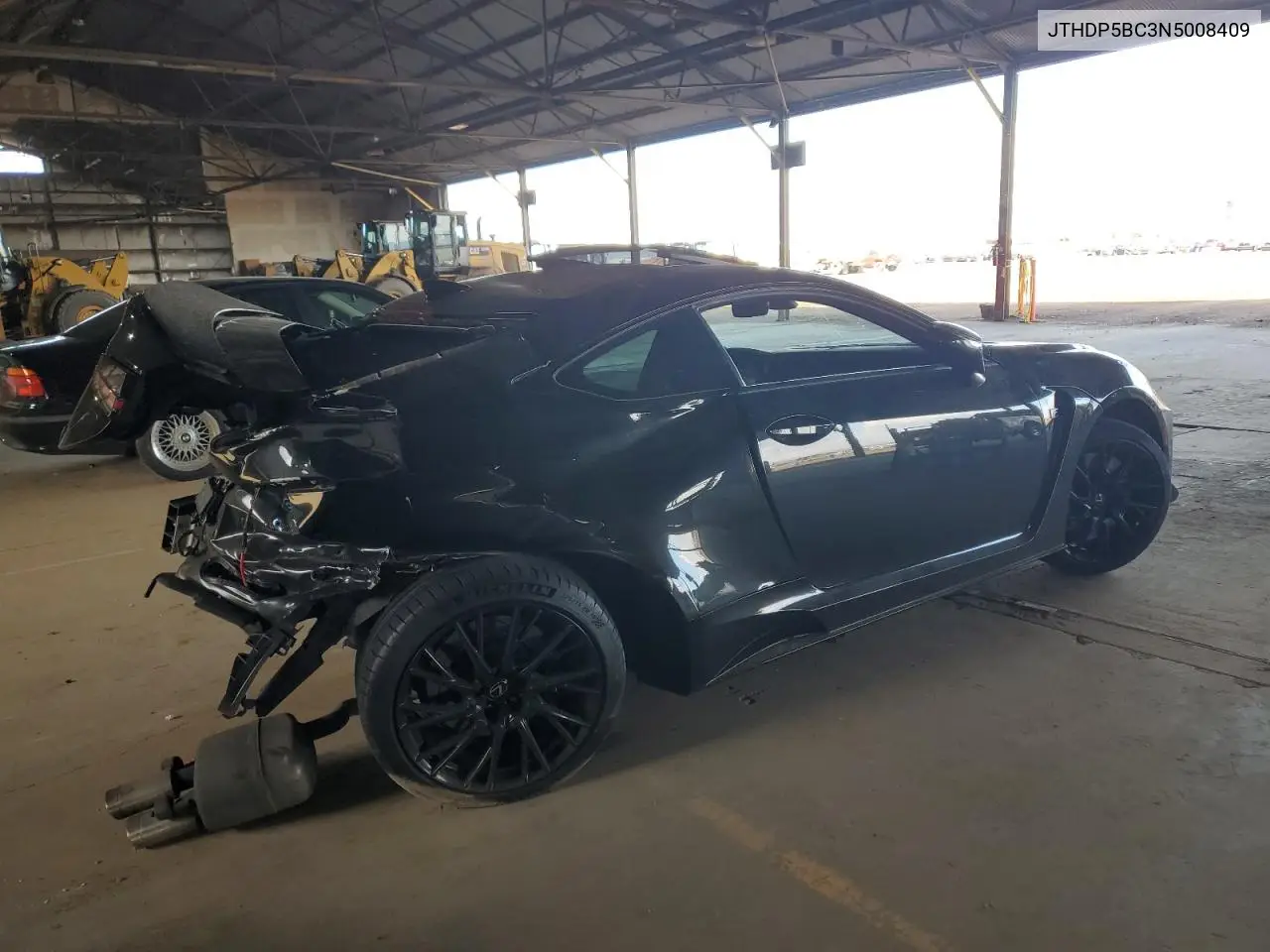 2022 Lexus Rc-F VIN: JTHDP5BC3N5008409 Lot: 52106265
