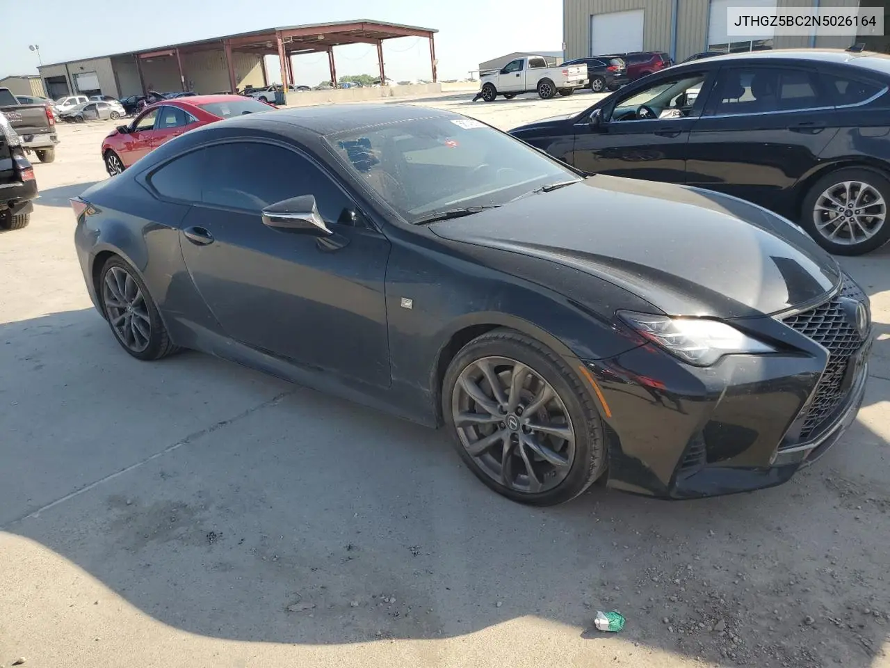 2022 Lexus Rc 350 Base VIN: JTHGZ5BC2N5026164 Lot: 56748595
