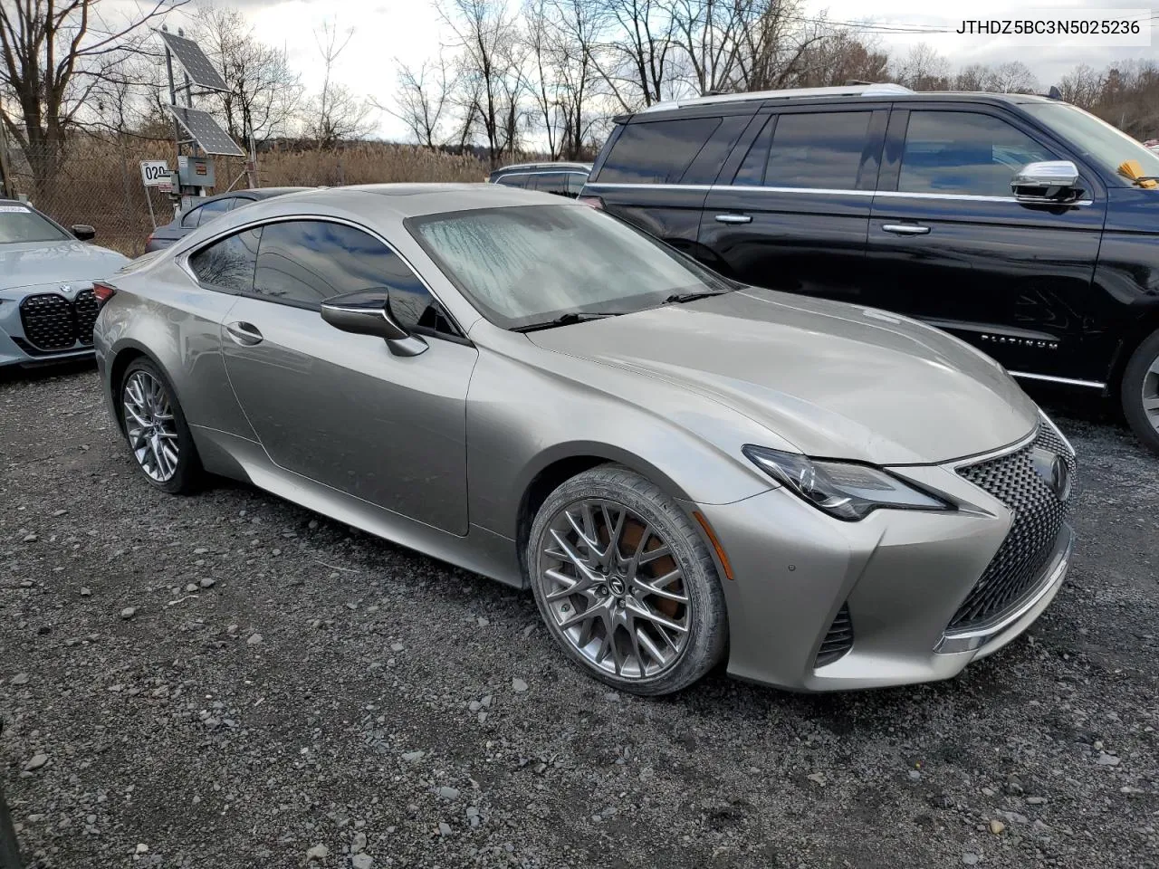 2022 Lexus Rc 350 Base VIN: JTHDZ5BC3N5025236 Lot: 82552844