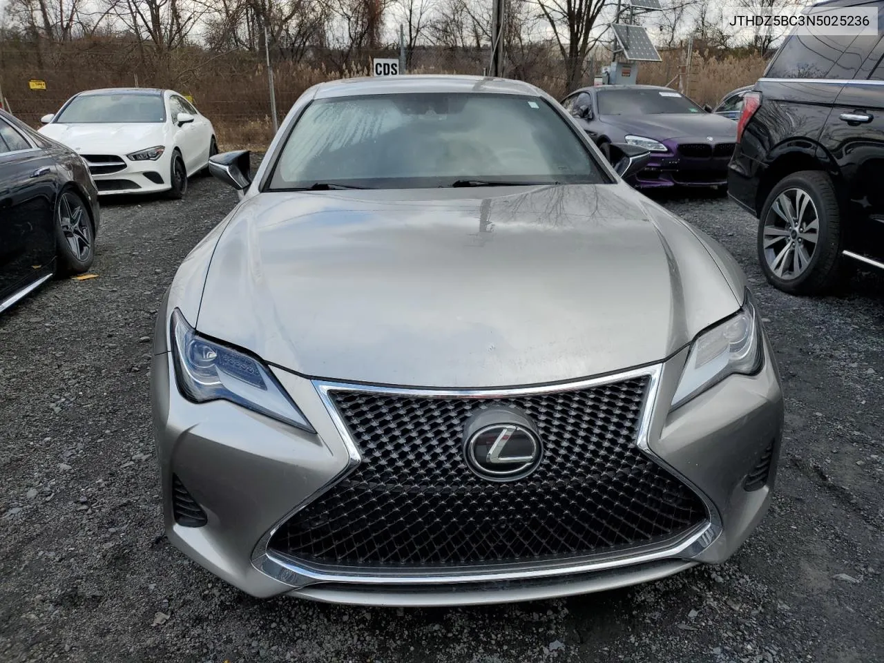 2022 Lexus Rc 350 Base VIN: JTHDZ5BC3N5025236 Lot: 82552844
